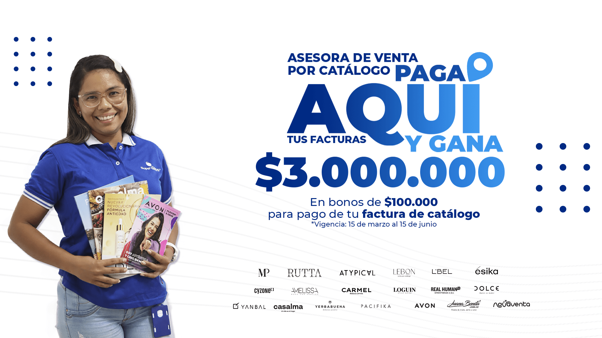 Gana pagando tus facturas de ventas por catálogo