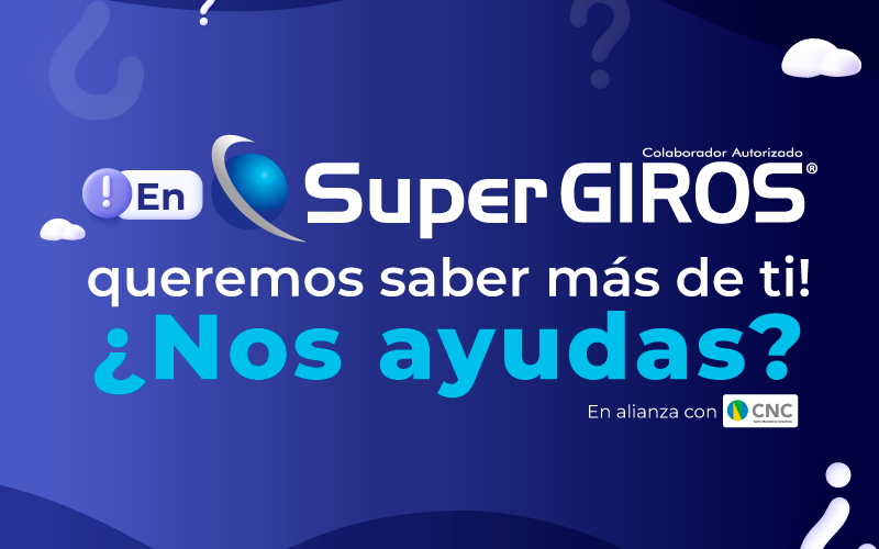 Queremos saber más de ti.