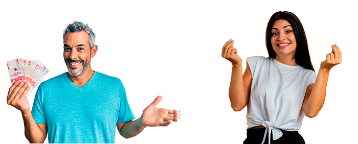 Hombre y mujer