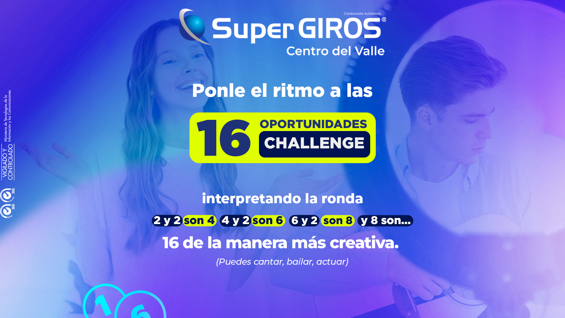 16 oportunidades