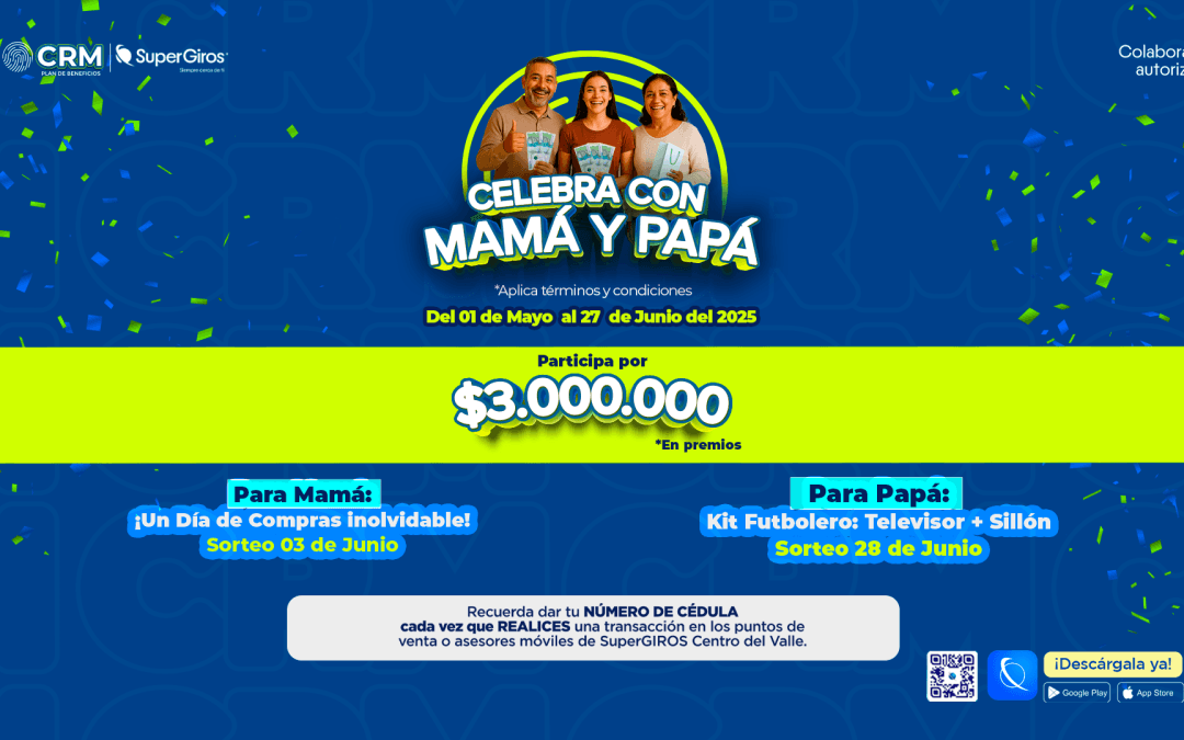 CRM celebra con Mamá y Papá