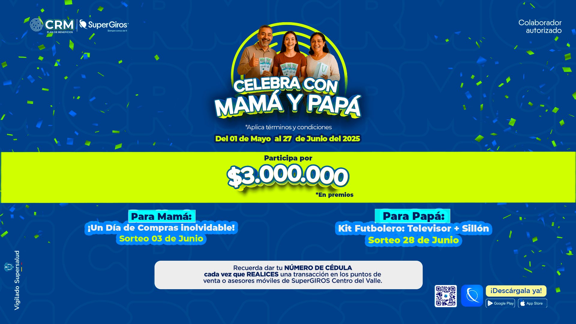 Celebra con Mamá y Papá