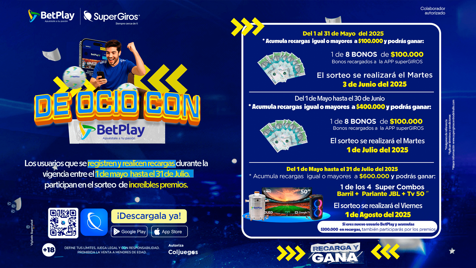 Ocio con Betplay