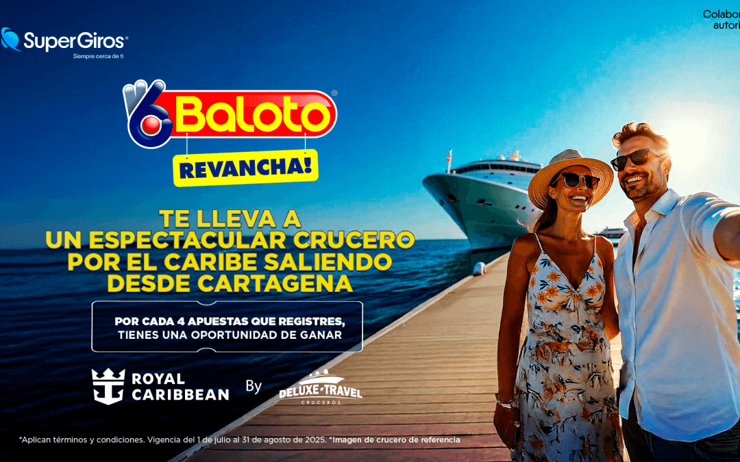 ¡Baloto Revancha te lleva a un crucero por el Caribe con todo incluido!