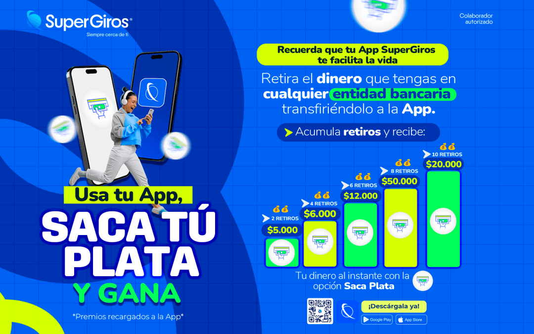 Usa tu App, Saca Tu Plata y Gana