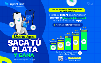 Usa tu App, Saca Tu Plata y Gana