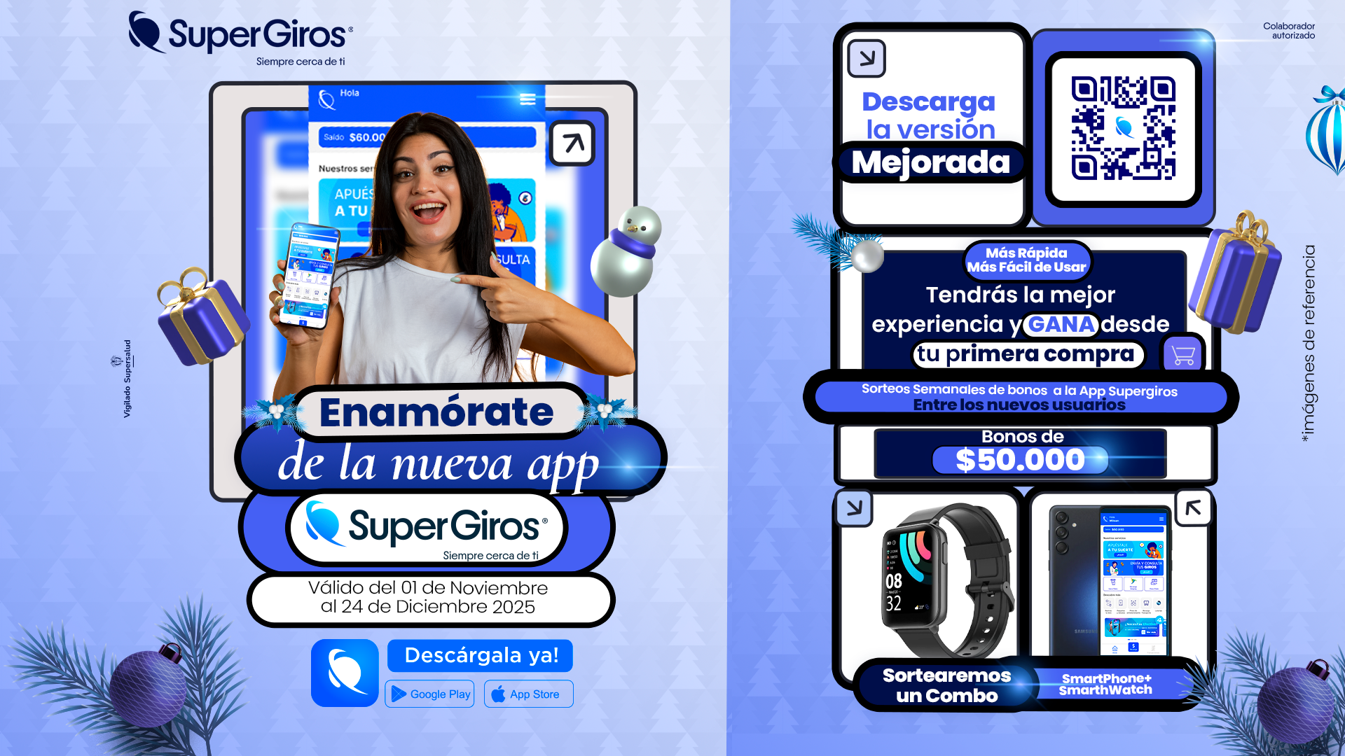 Enamorate de la nueva App SuperGiros