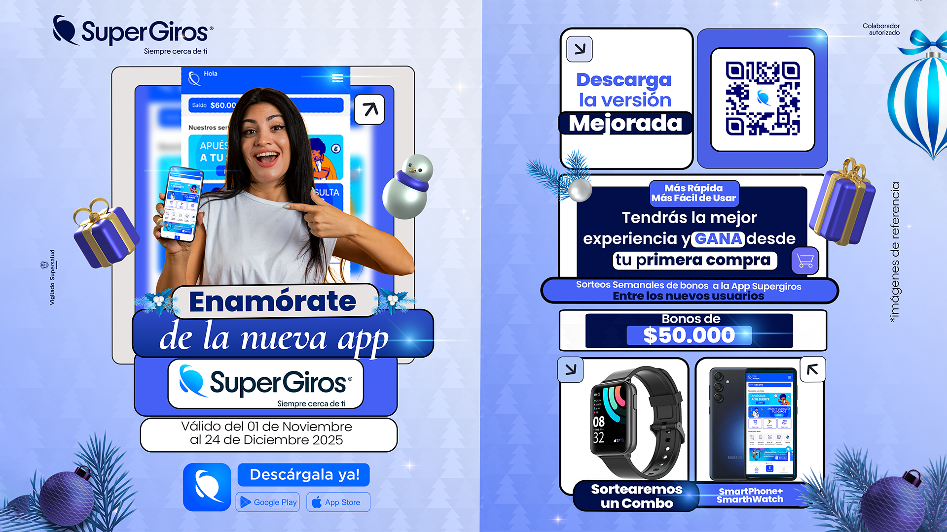 Enamorate de la nueva App SuperGiros