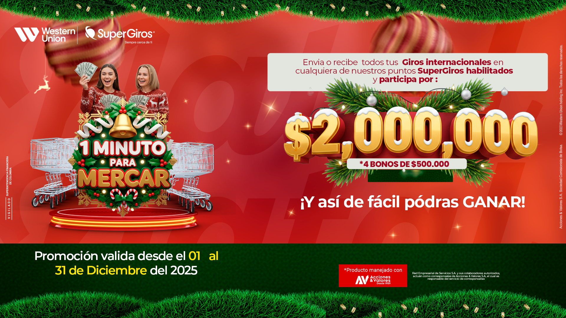 1 Minuto para Mercar