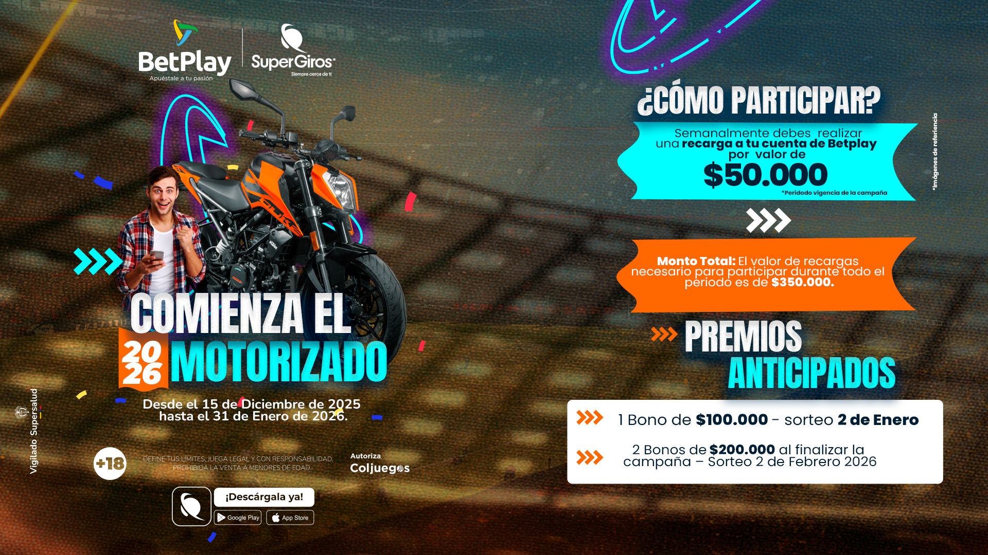 Comienza el 2026 Motorizado post