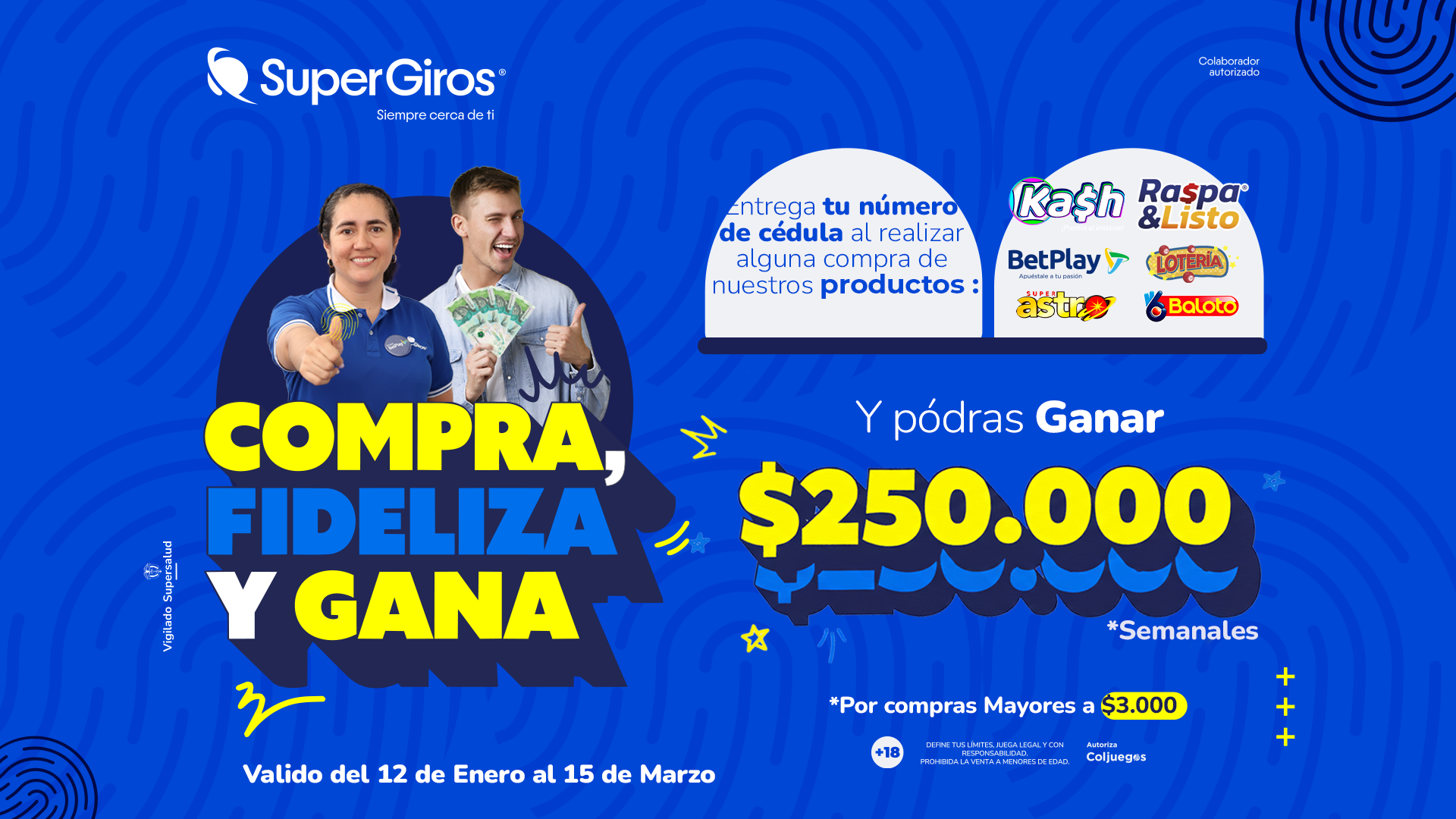 Compra fideliza y gana Compra fideliza y gana