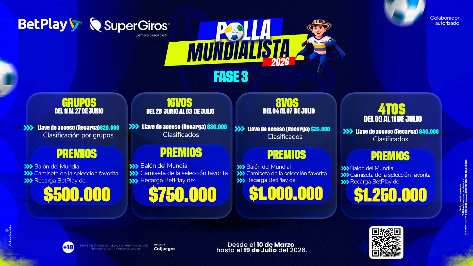 Polla Mundialista 2026 Fase 3