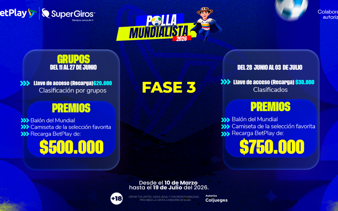 La Polla Mundialista 2026 SuperGiros