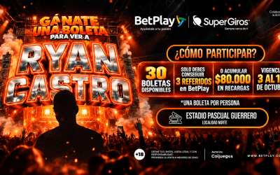 Participa por una boleta para ver a Ryan Castro en el Pascual Guerrero
